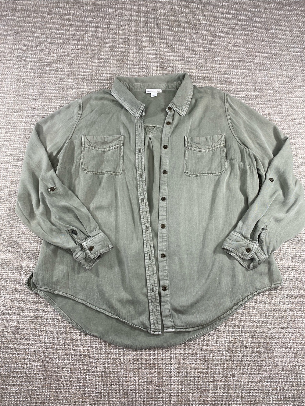 Westport Washed Sage Button-Down Shirt